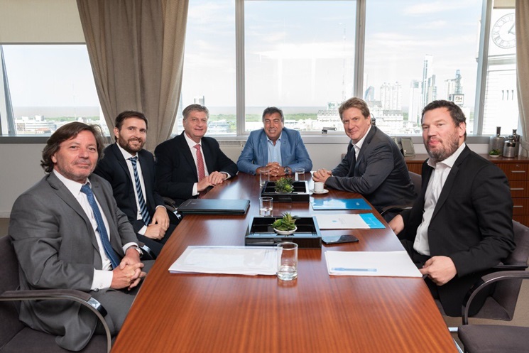 Están para un sexto al truco: Ziliotto, Curciarello y Gigena se reunieron con funcionarios de ENACOM y ARSAT para apurar la licencia de EMPATEL