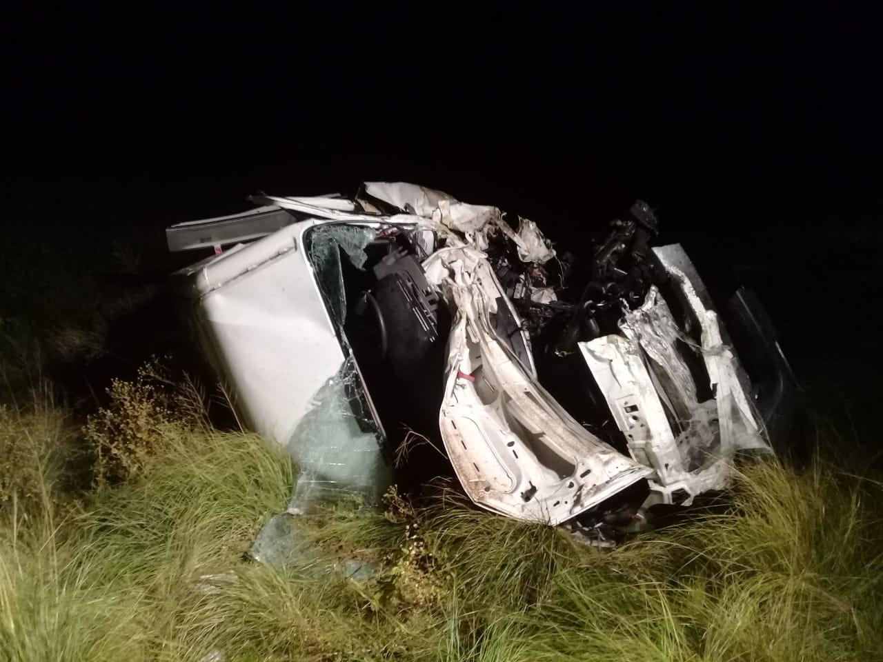 El verdadero virus mortal: Dos muertos en la ruta 35 por un choque