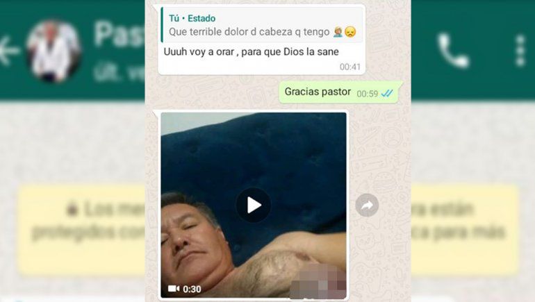 La mano de Dios: Denunciaron a un pastor por mandar un video masturbándose
