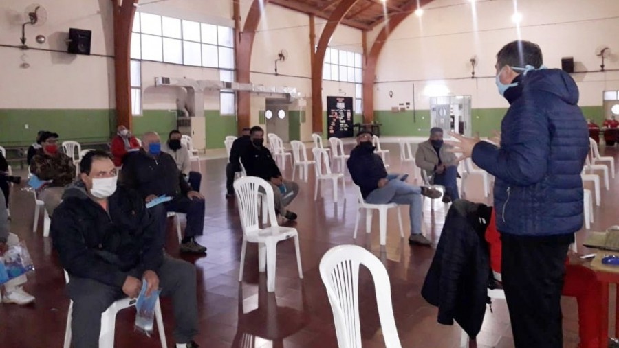 Transportista que camina va para testeo: Realizaron 23 hisopados en Pico bajo el Programa de «Búsqueda Activa de Covid-19»