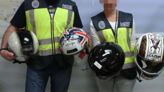 Cascochorros en Realicó: Tras el robo captado en una cámara de seguridad, devolvieron el casco