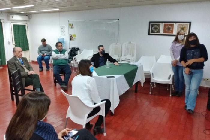 Lo miran de cerca al COVID: Capacitación sobre prevención en empresas petroleras de 25 de Mayo