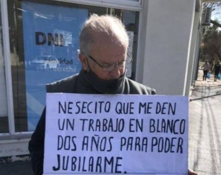 Conmovedor pedido: Un santarroseño con múltiples patologías pide trabajar 2 años en blanco para jubilarse