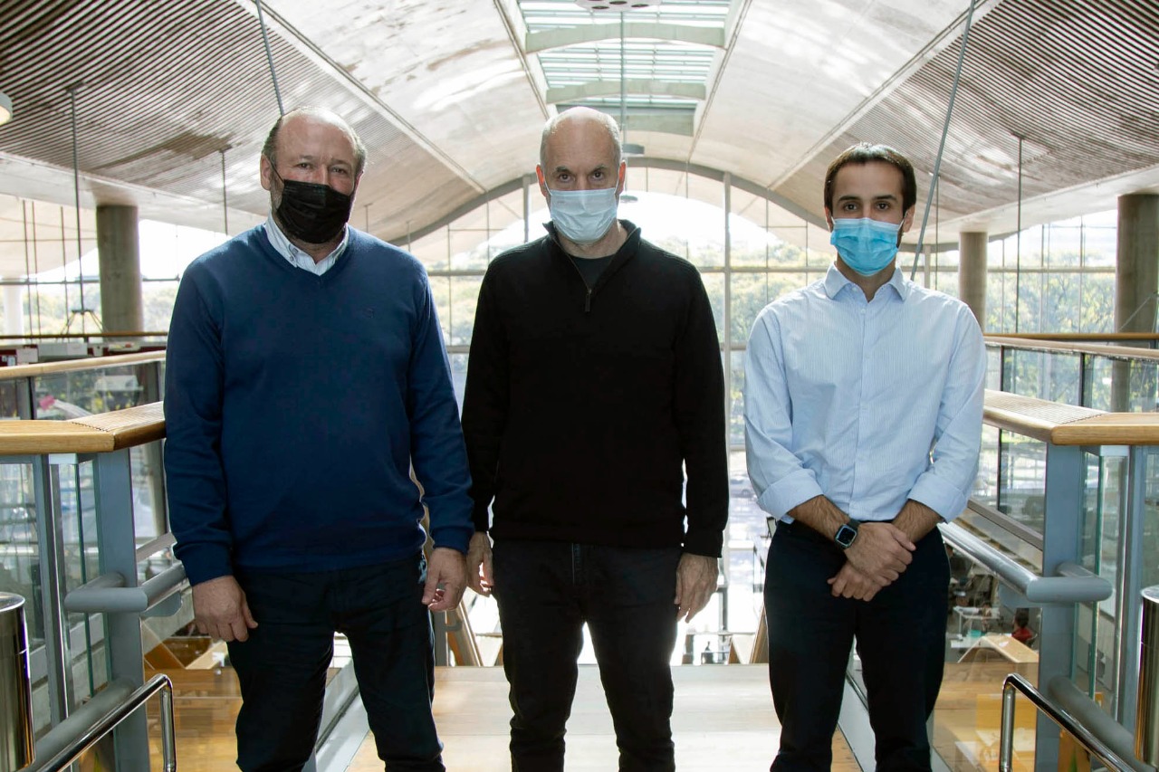 Dios atiende en todos lados, pero hace campaña en CABA: Maquieyra y Kroneberger se reunieron con Larreta en Buenos Aires