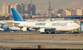 De acá no se mueve nadie: En Ezeiza se inmovilizó a un avión proveniente de Venezuela sancionado por EE.UU.