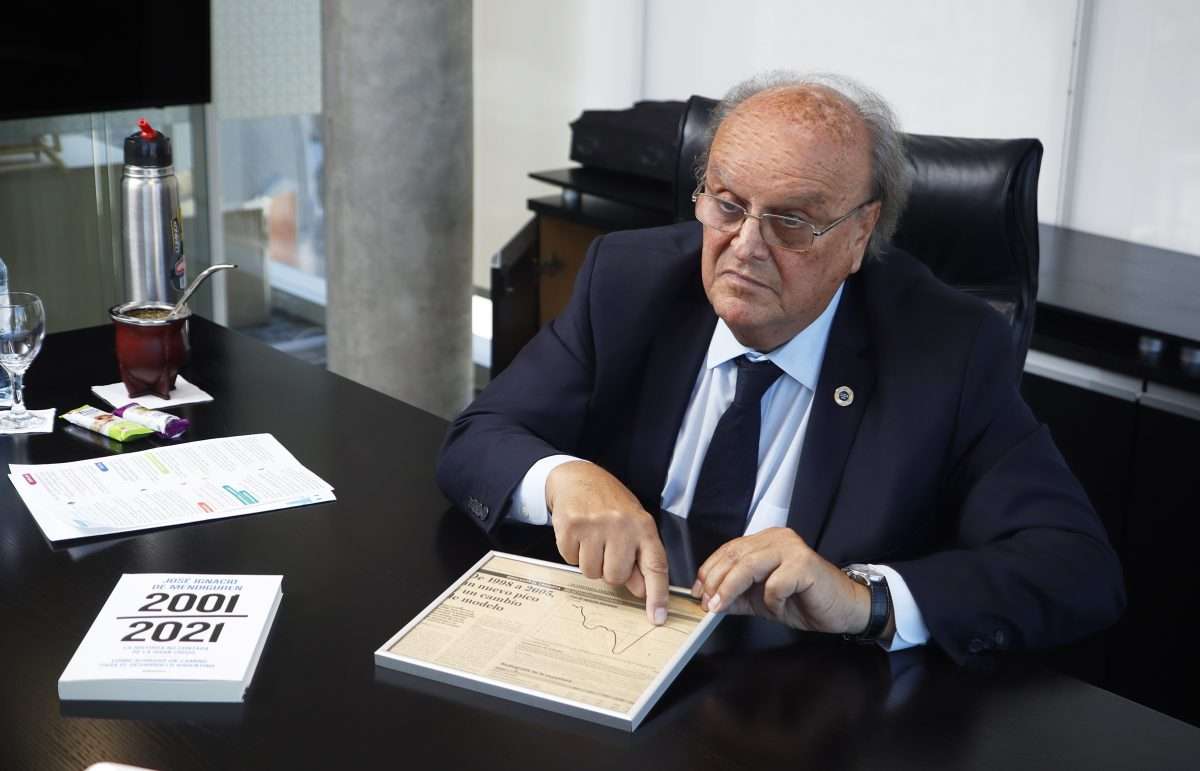 Sacó pecho Mendiguren: «julio fue un mes de turbulencia financiera y aún así la industria creció»