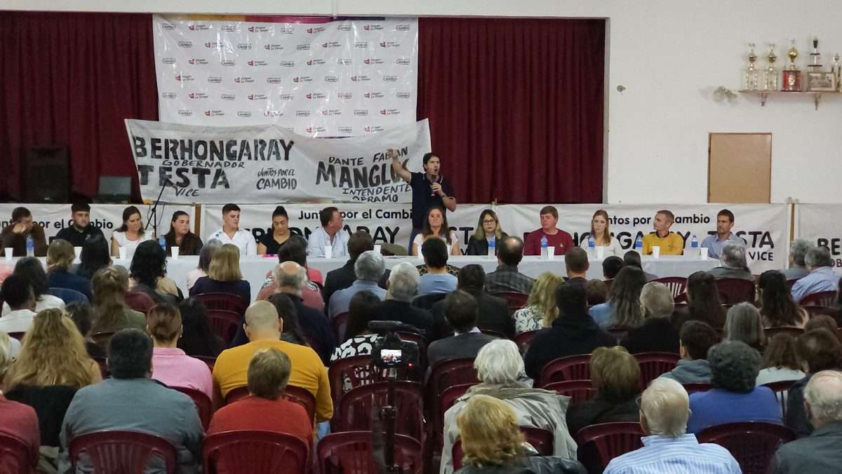 Berhongaray en modo campaña: «Vamos a eliminar el SirCreb para los que tributan en La Pampa»