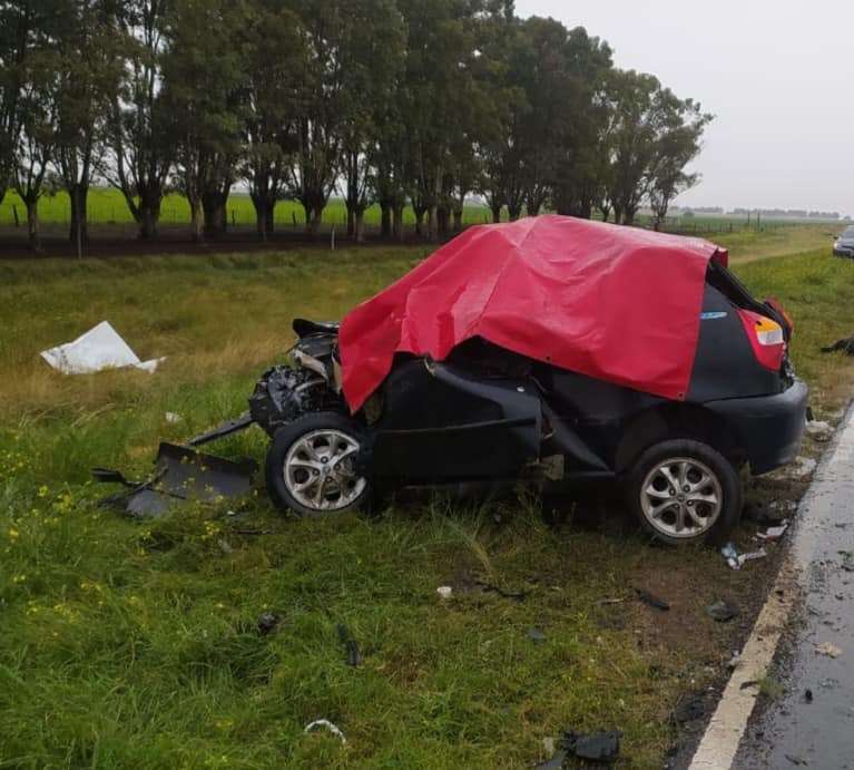 Otro lamentable episodio: Dos mujeres perdieron la vida tras protagonizar un choque en la ruta 35
