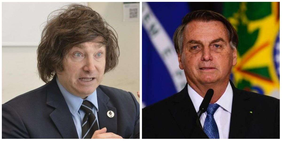 Tranqui con el pedido: Bolsonaro llamó a votar por Milei en las elecciones PASO