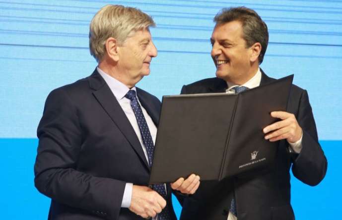 Massa en tierras pampeanas: Vuelven 21 mil millones de pesos a la provincia