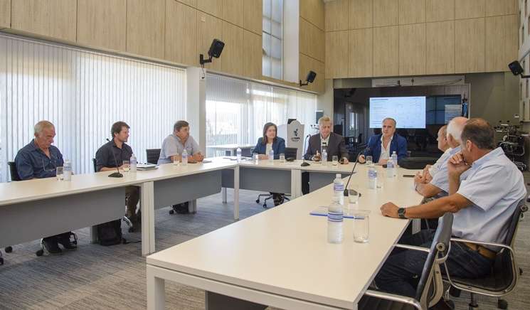 El Ruso, un rústico que mete más caños que Orteguita: Ziliotto detalló los proyectos de acueductos a dirigentes agropecuarios