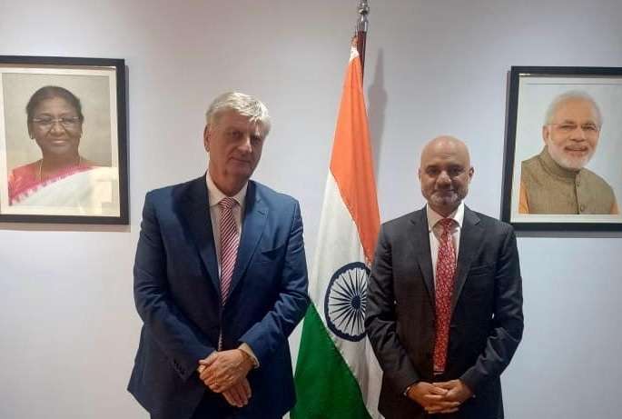 Cómo se dirá Caldén en hindi: Ziliotto dialogó para entablar posibles relaciones comerciales con India