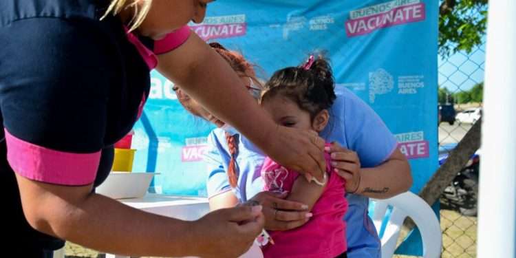 Brote de Sarampión: en PBA se dispuso una dosis de refuerzo