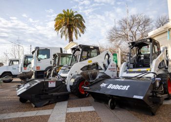 La gestión de Alonso lleva invertidos más de $ 1.600 millones: Pico presentó maquinaria nueva