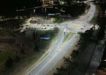 Ojalá no pongan radares: Finalizó obra de iluminación en el corredor Juana Azurduy